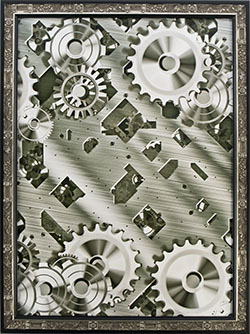 Steampunk Picture Frame. Inspired Cogs and Clockwork