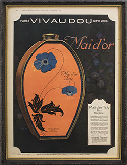 Framed 1920 Paris Vivaudou Mai