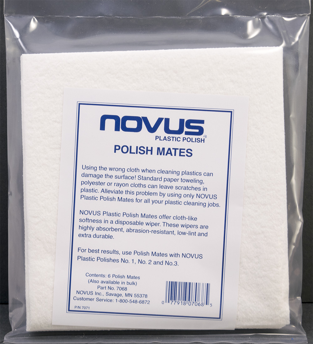NOVUS Plastic Polish with Polish Mates Pack